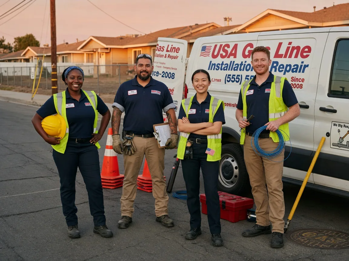 Gas Line Installation company in Hidden Valley Lake, CA